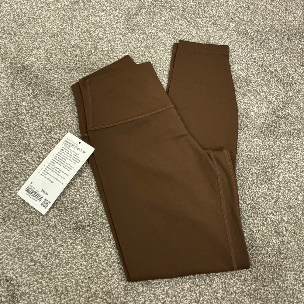 Lululemon Java align leggings size 6